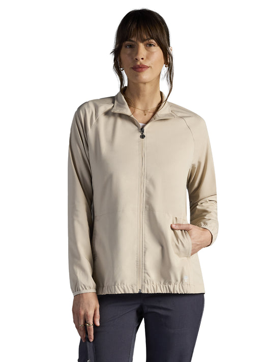 Women's Vida Packable Scrub Jacket - 302A - Warm Sand