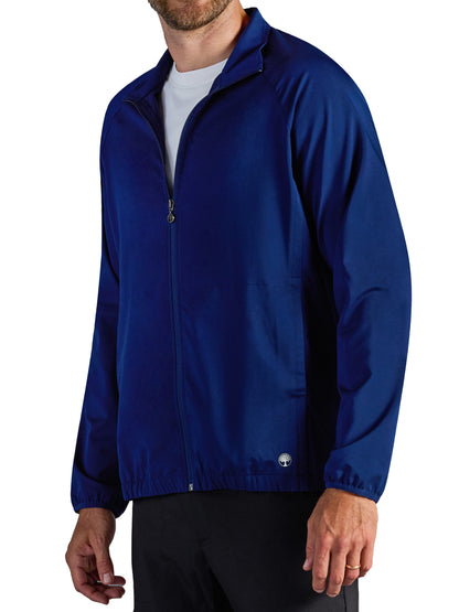 Men's Van Packable Scrub Jacket - 303A - DNavy