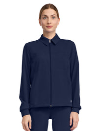 Women's 7-Pocket Zip-Front Jacket - 321 - Navy
