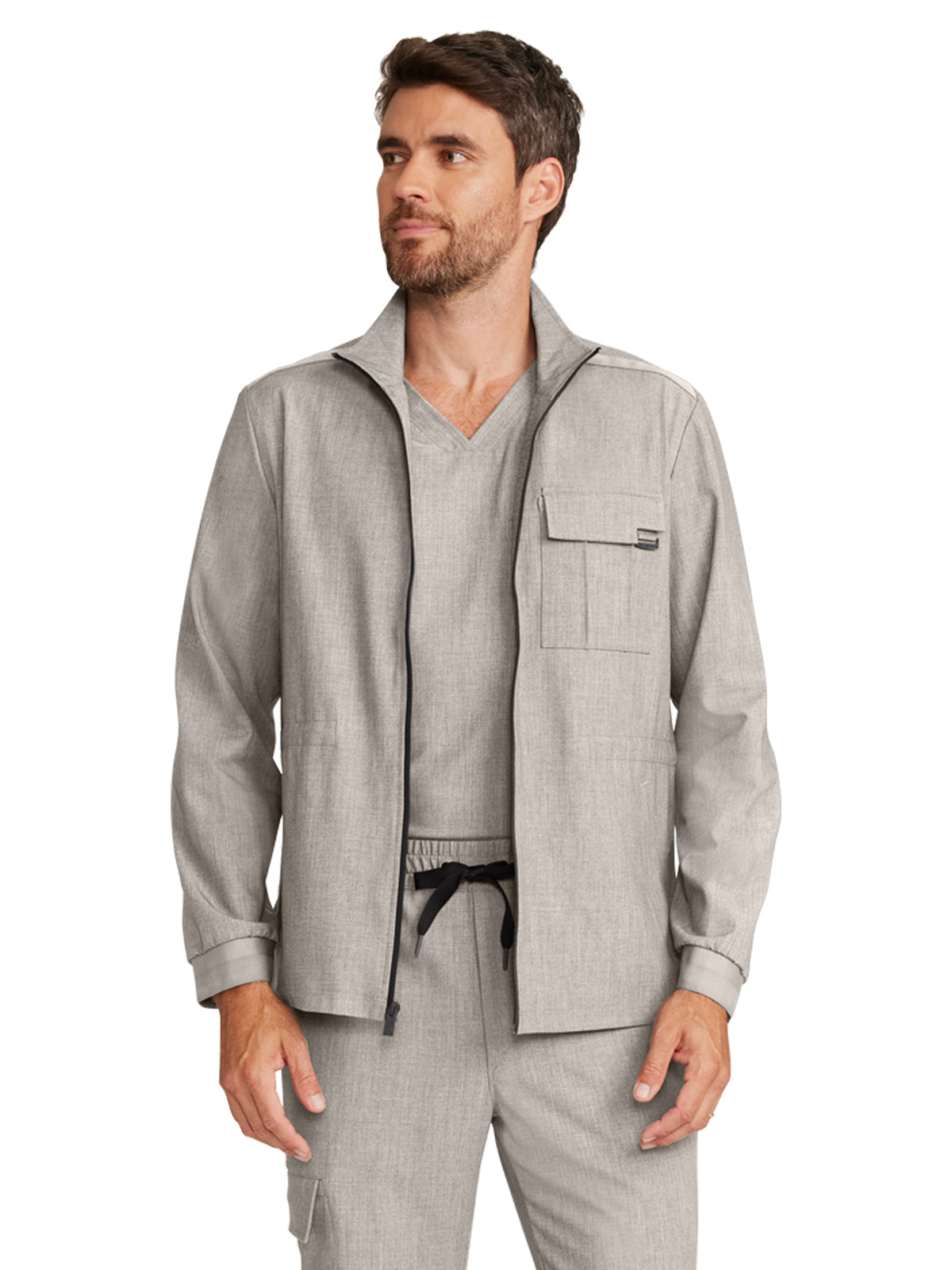 Men's 4-Pocket Utility Jacket - 361 - Desert Taupe