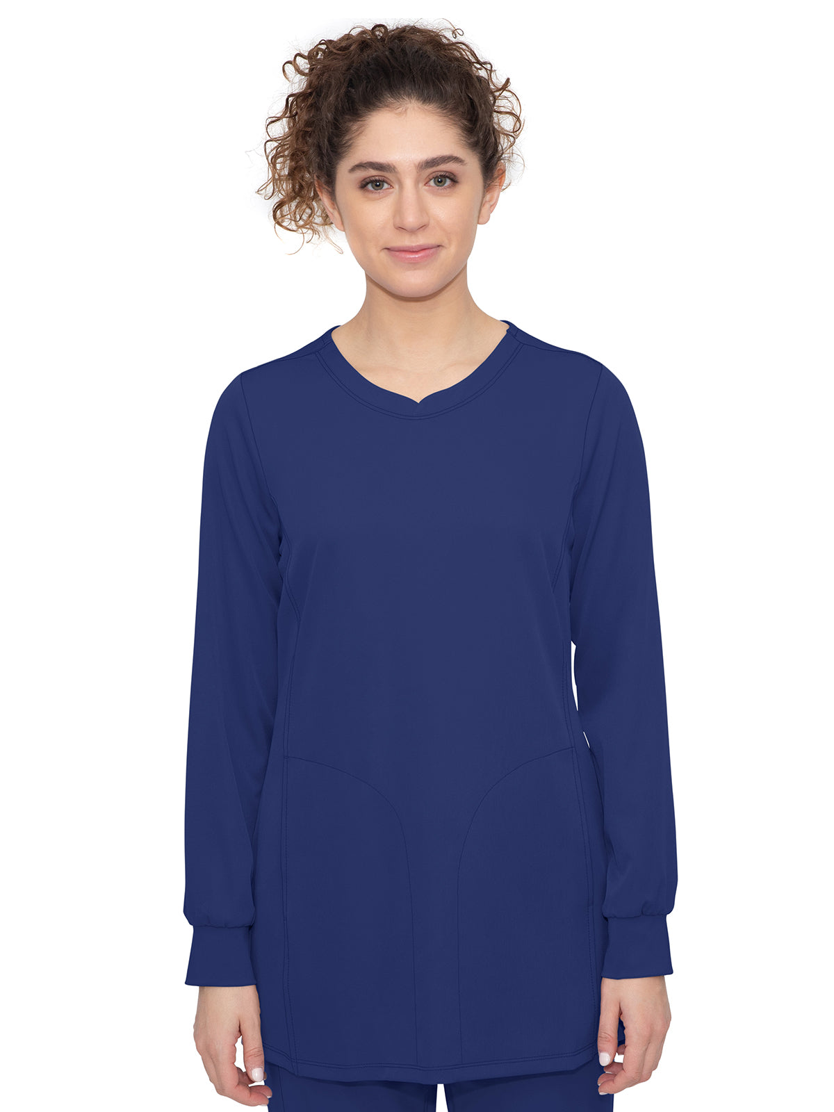Women's Long Sleeve Top - 4001 - Navy