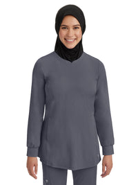 Women's Long Sleeve Top - 4001 - Pewter