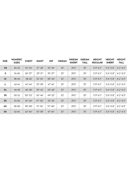 SIZECHART