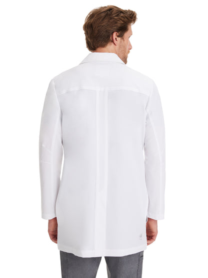 Men's Five-Pocket 35.5" Logan Lab Coat - 5100 - White