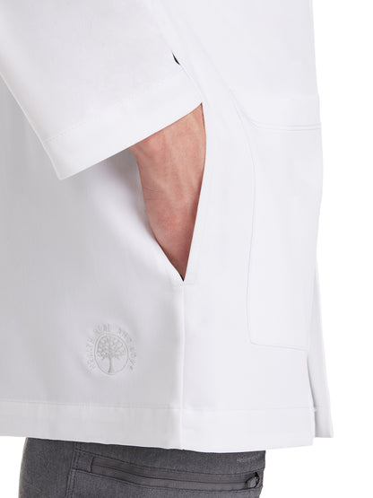 Men's Five-Pocket 35.5" Logan Lab Coat - 5100 - White