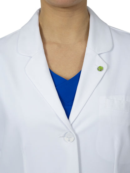Women's Four-Pocket 35" Fiona Lab Coat - 5101 - White