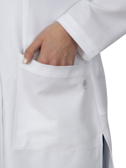 Women's Four-Pocket 35" Fiona Lab Coat - 5101 - White