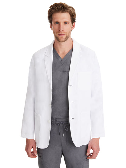 Men's Five-Pocket 30.5" Leo Consultation Lab Coat - 5150 - White