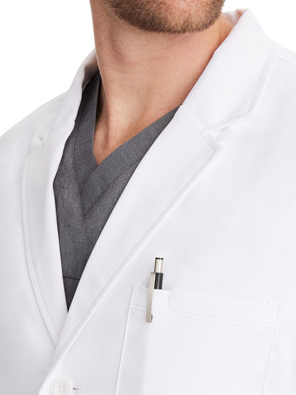 Men's Five-Pocket 30.5" Leo Consultation Lab Coat - 5150 - White
