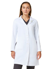 Women's Five-Pocket 36" Faye Lab Coat - 5161 - White