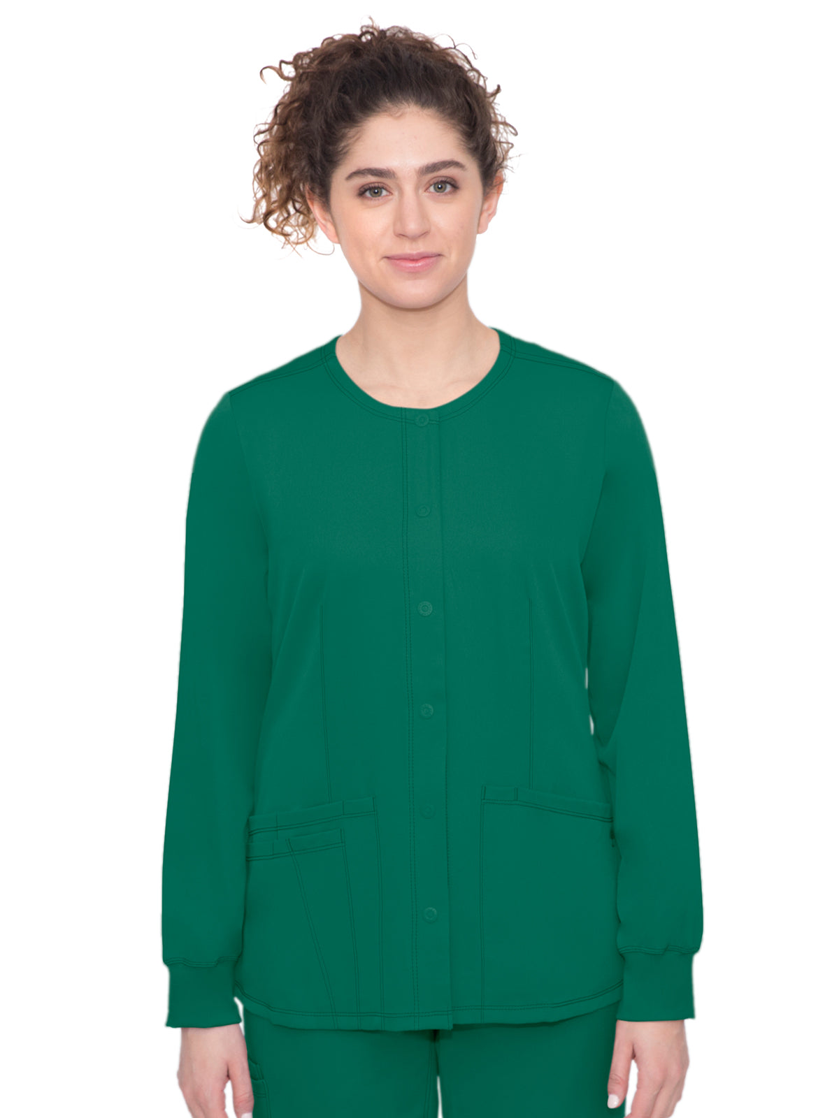 Women's 4-Pocket Megan Snap Front Jacket - 5500 - Hunter