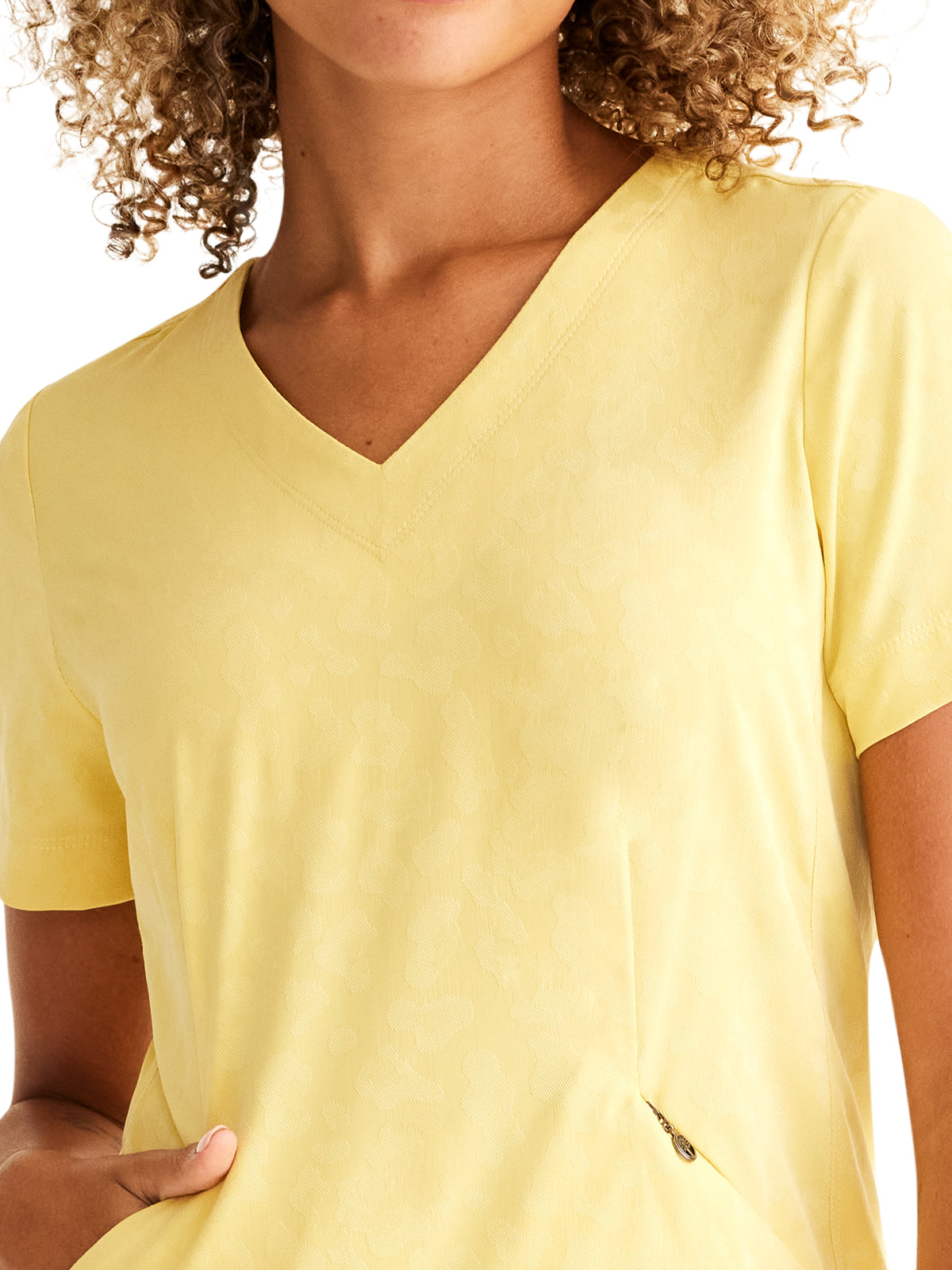 Women's Jolie Scrub Top - 601 - Marigold