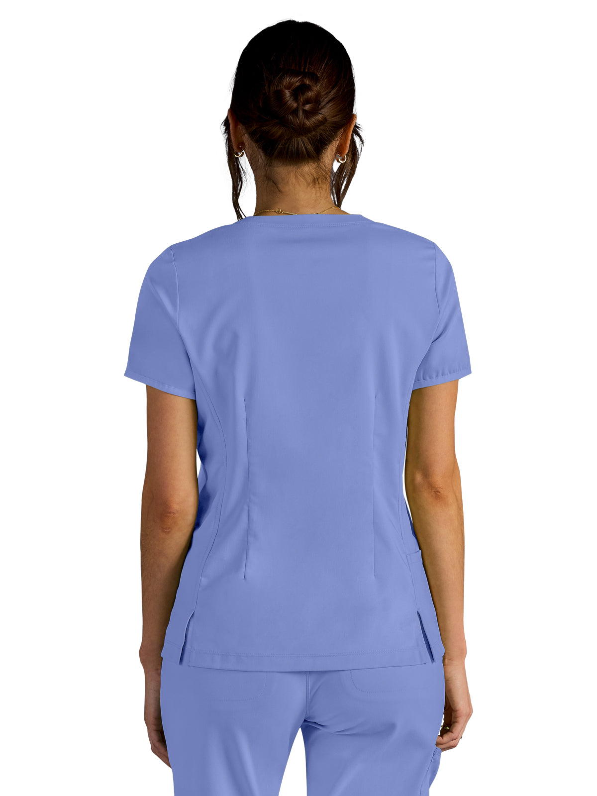 Women's Vivian V-Neck Scrub Top - 604A - Dciel