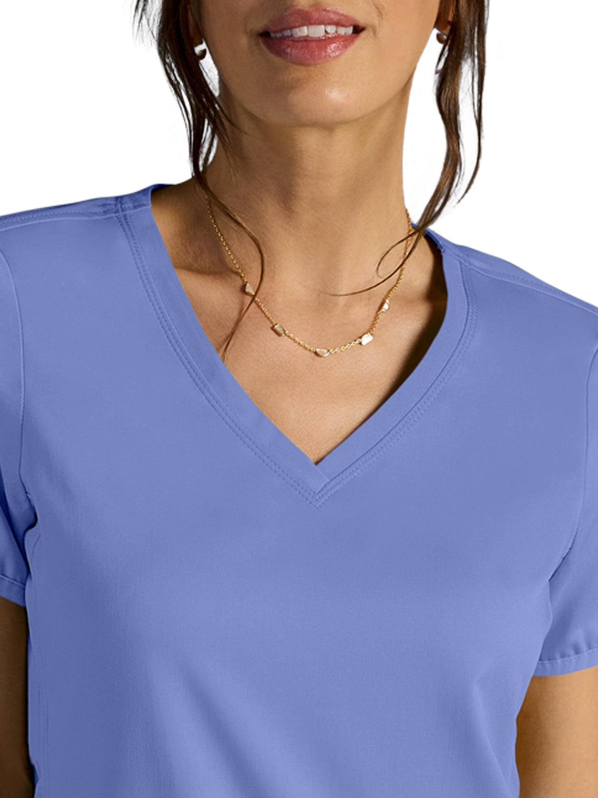 Women's Vivian V-Neck Scrub Top - 604A - Dciel