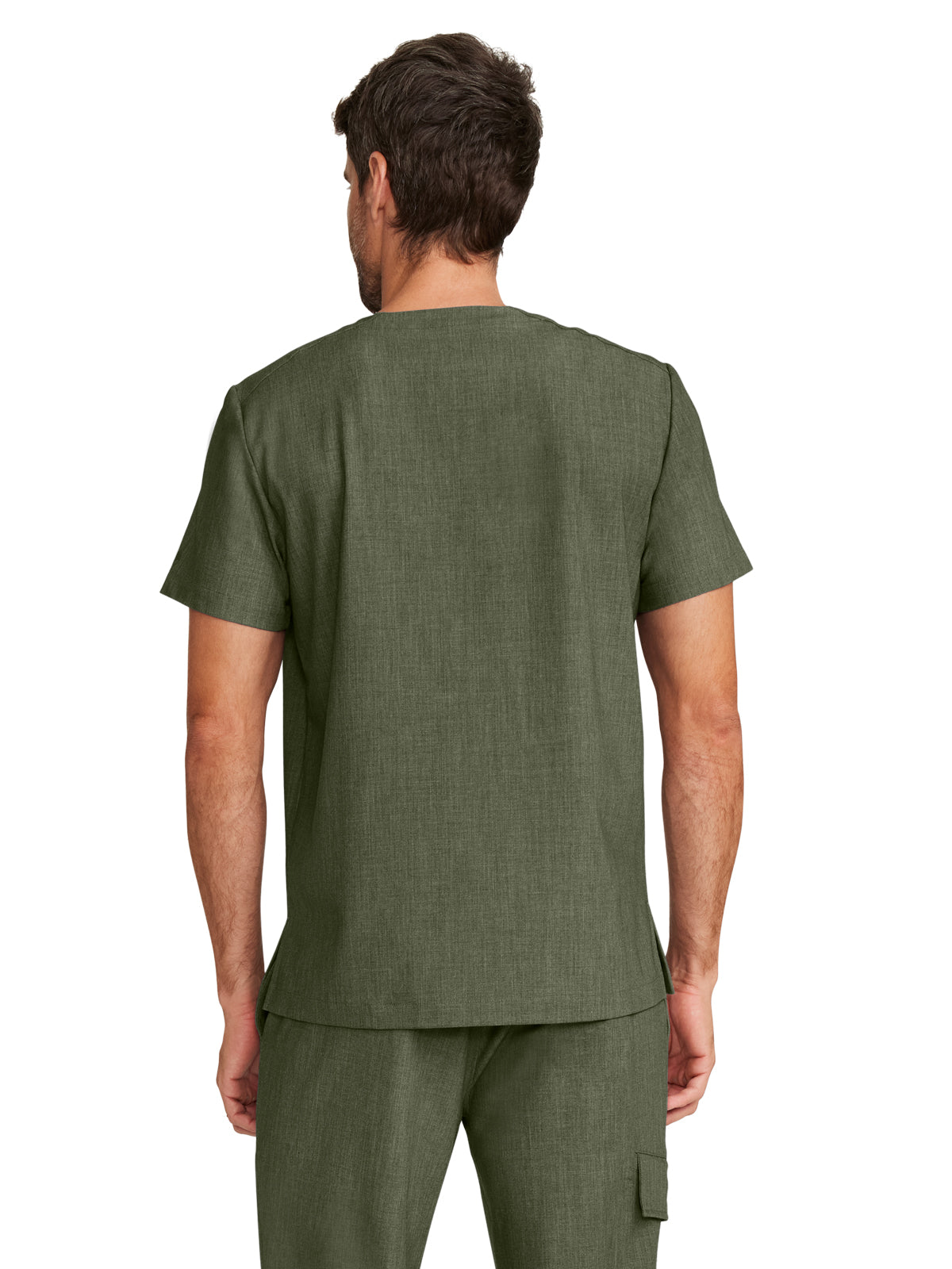 Men's 1-Pocket V-Neck Top - 758 - Olive