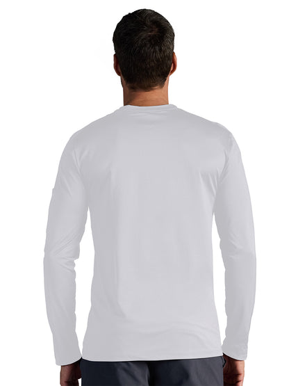 Men's Vaughn Long-Sleeve Crew Tee - 810 - White