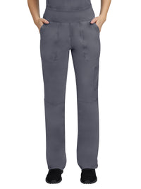 Women's 5-Pocket Tori Yoga Waistband Pant - 9133 - Pewter