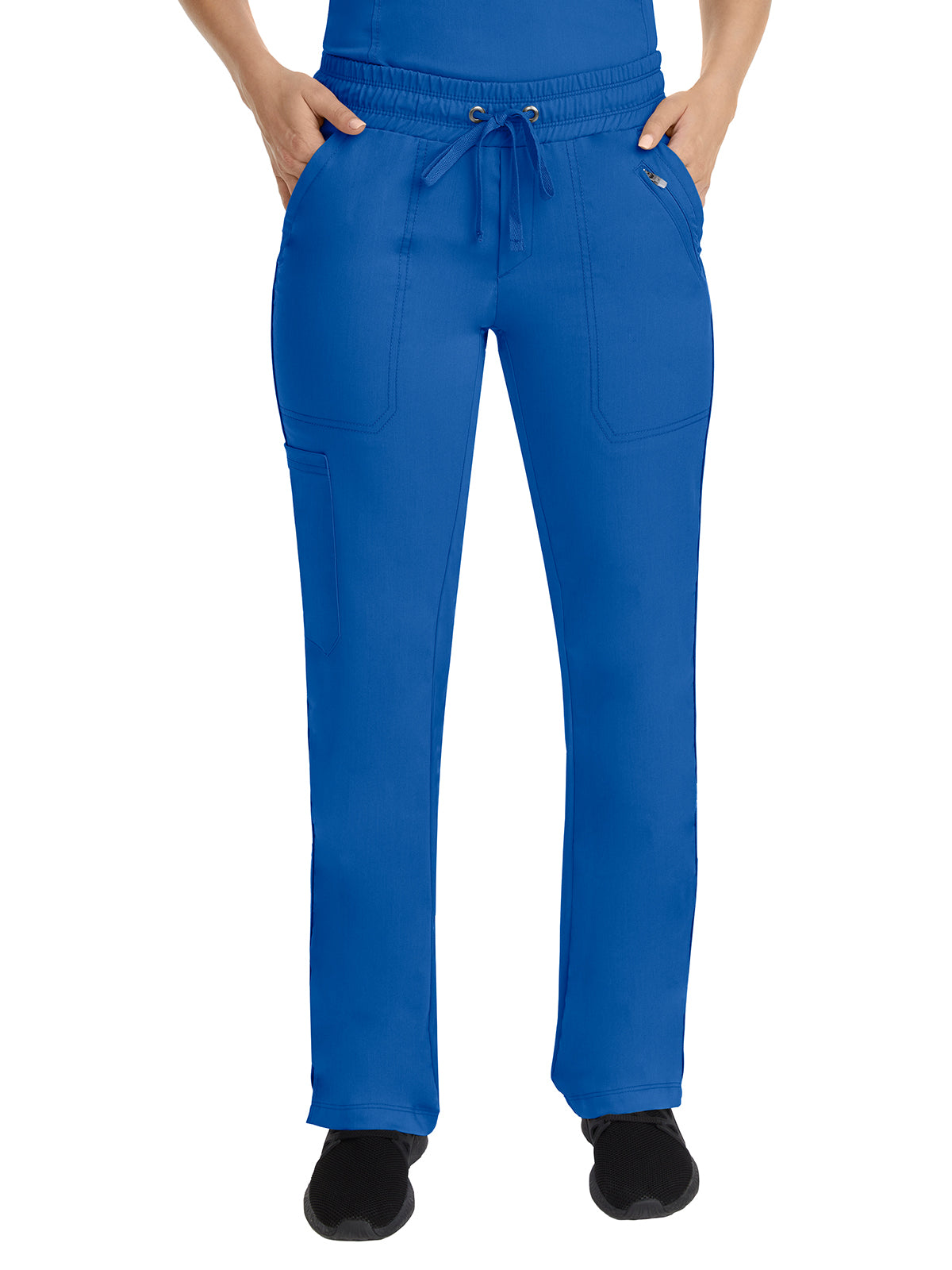 Women's Elastic Waistband Pant - 9139 - Royal