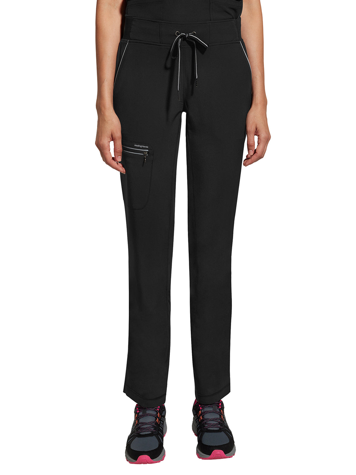 Women's 6-Pocket Nisha Mid Rise Pant - 9152 - Black