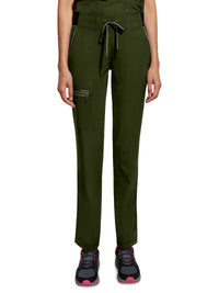 Women's 6-Pocket Nisha Mid Rise Pant - 9152 - Dark Pine