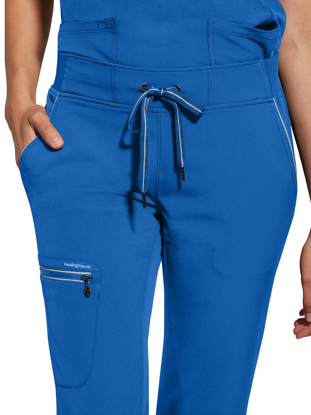 Women's 6-Pocket Nisha Mid Rise Pant - 9152 - Royal