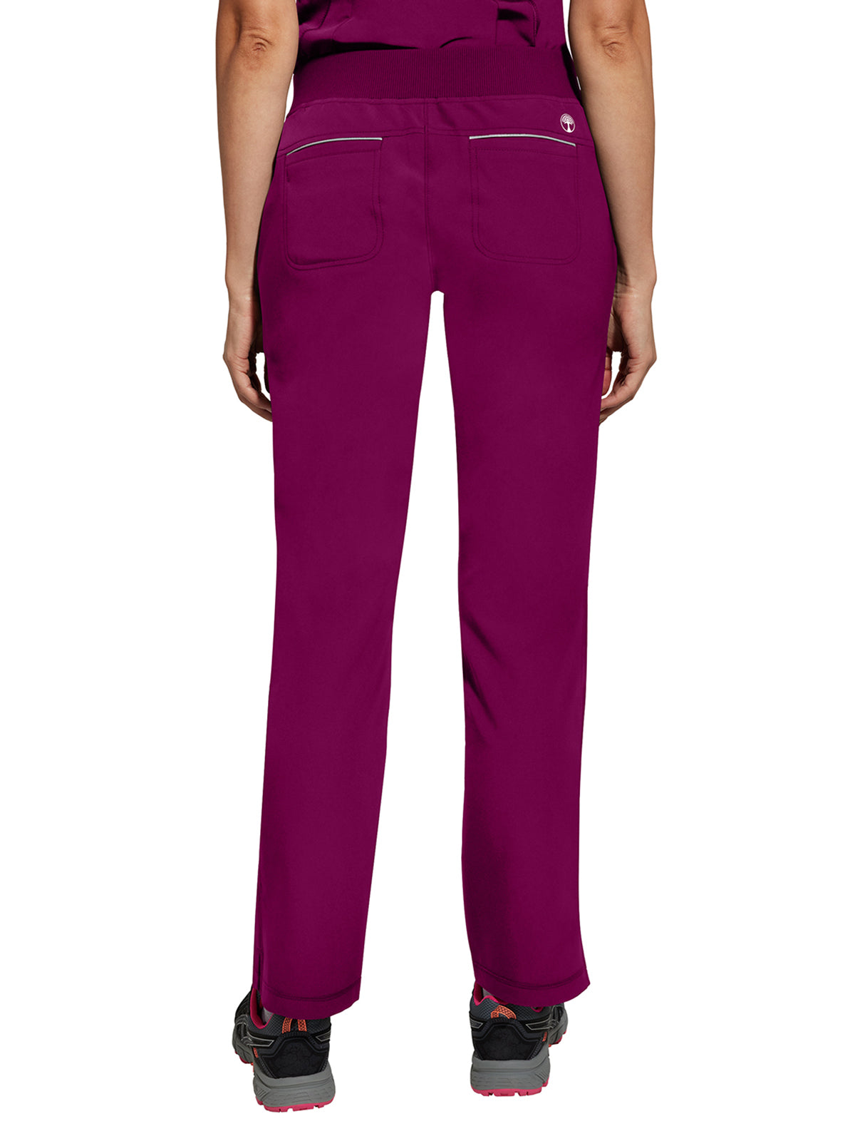 Women's 6-Pocket Nisha Mid Rise Pant - 9152 - Wine