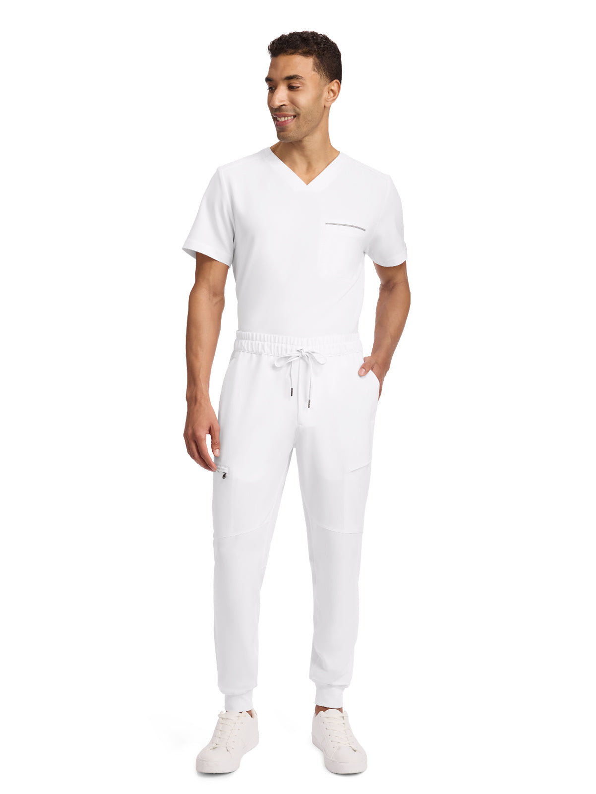 Men's 6-Pocket Nolen Mid Rise Pant - 9172 - White