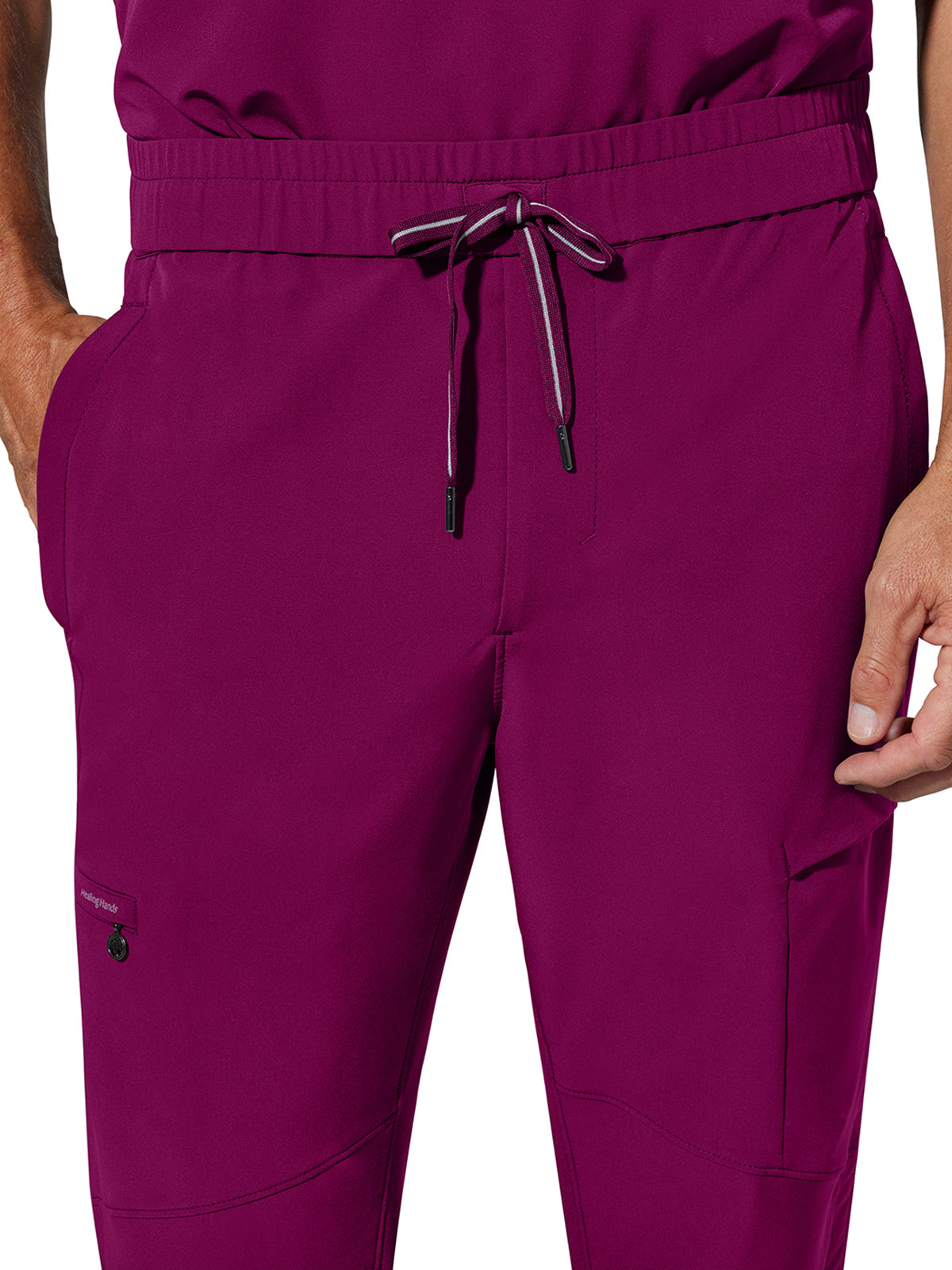 Men's 6-Pocket Nolen Mid Rise Pant - 9172 - Wine