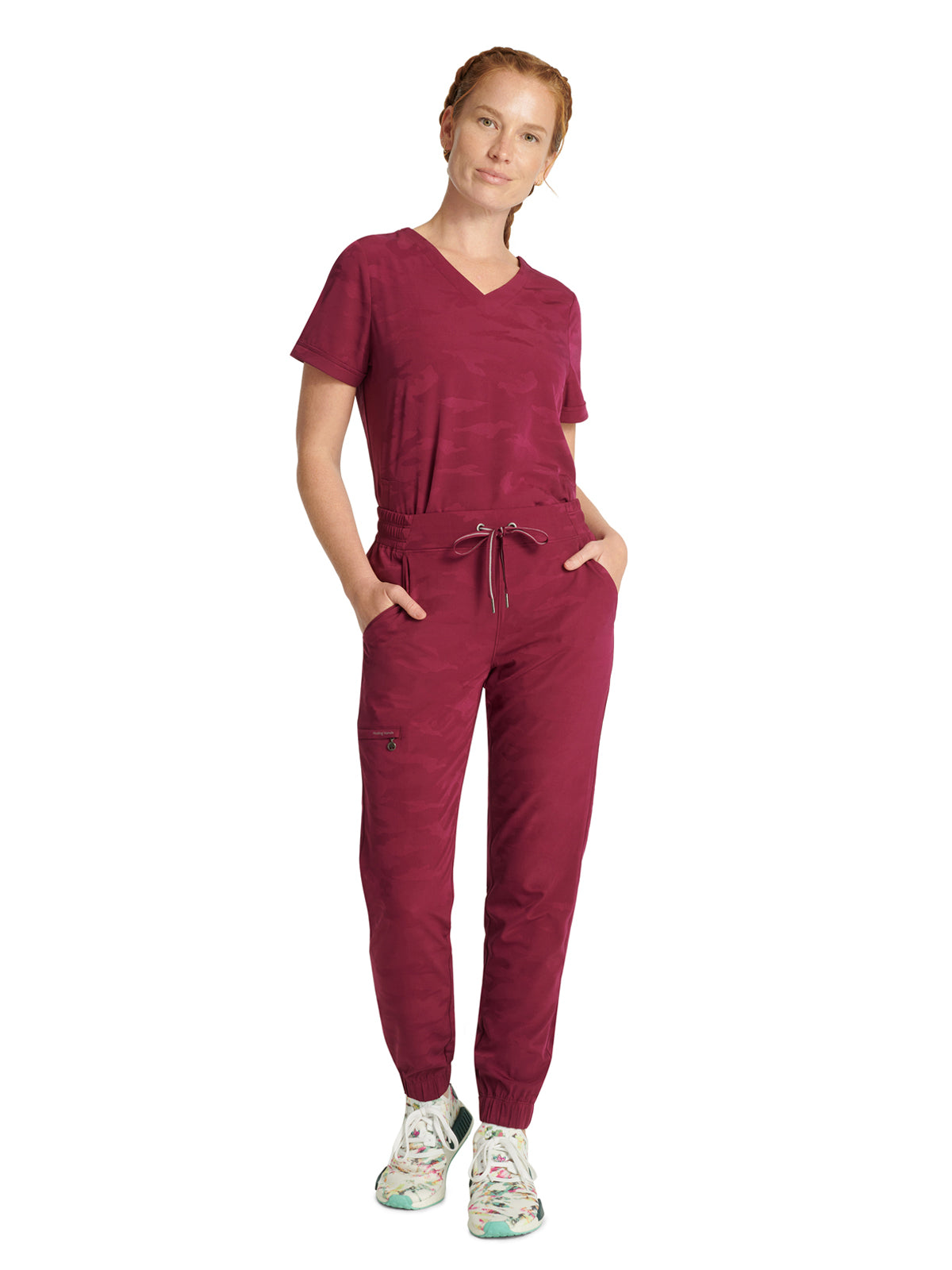 Women's Modern Fit Pant - 9350 - Wine