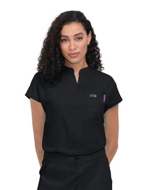 Women's One-Pocket Stretch Tuck-In Ari Top - 1093 - Black