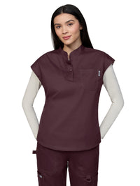 Women's One-Pocket Seaphine Cognac Top - 1148 - Cognac