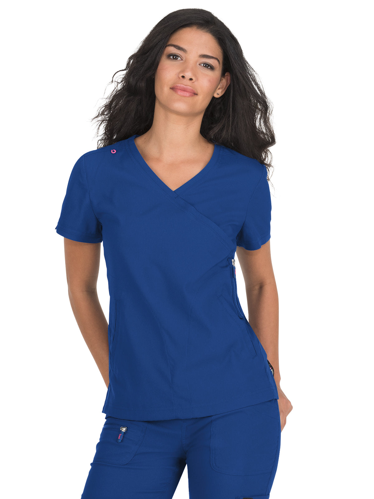 Women's Three-Pocket Mock-Wrap Philosophy Top - 316 - Galaxy