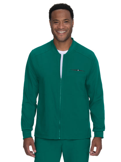Men's Five-Pocket Zipper Front Ready Set Go Jacket - 460 - Hunter