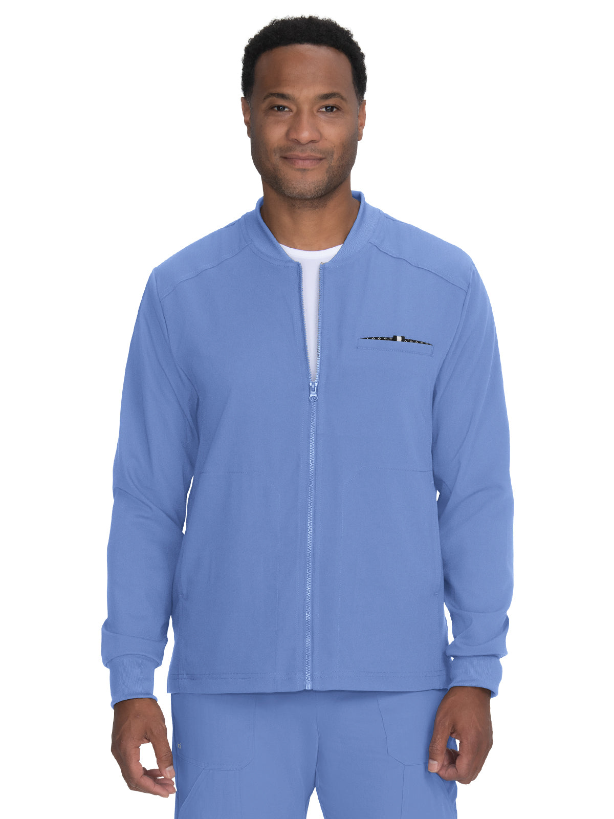 Men's Five-Pocket Zipper Front Ready Set Go Jacket - 460 - True Ceil