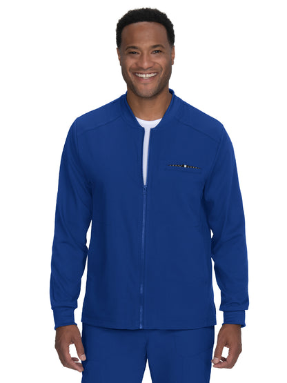 Men's Five-Pocket Zipper Front Ready Set Go Jacket - 460 - Galaxy