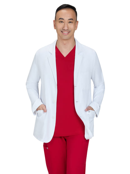 Men's Five-Pocket Water Repellent Dawson Lab Coat - 469 - White