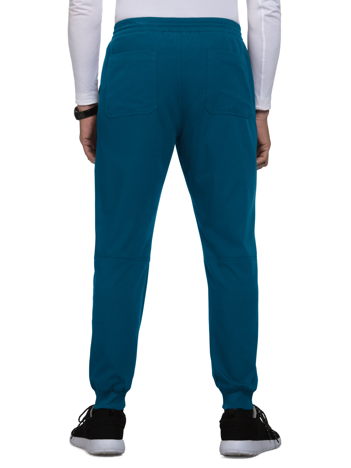 Men's 7-Pocket Jogger Day to Night Scrub Pant - 608 - Caribbean Blue