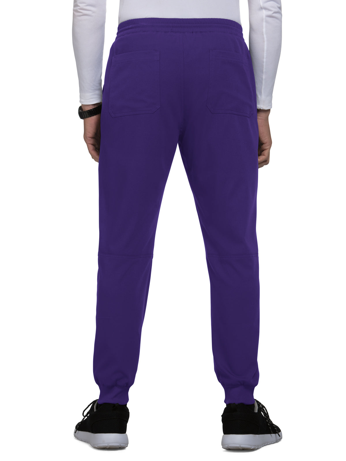 Men's 7-Pocket Jogger Day to Night Scrub Pant - 608 - Grape