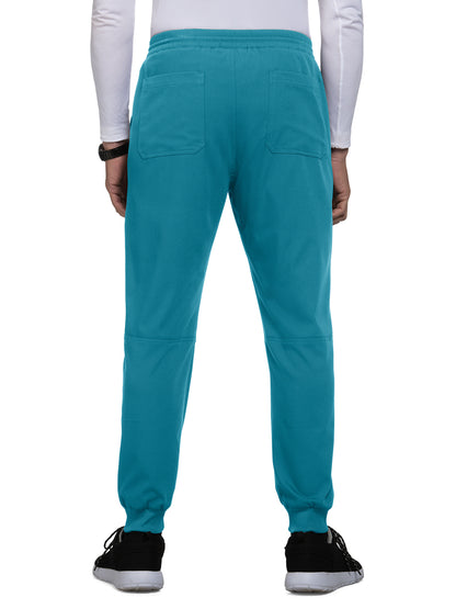 Men's 7-Pocket Jogger Day to Night Scrub Pant - 608 - Teal