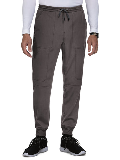 Men's Seven-Pocket Jogger Day to Night Pant - 608 - Heather Grey