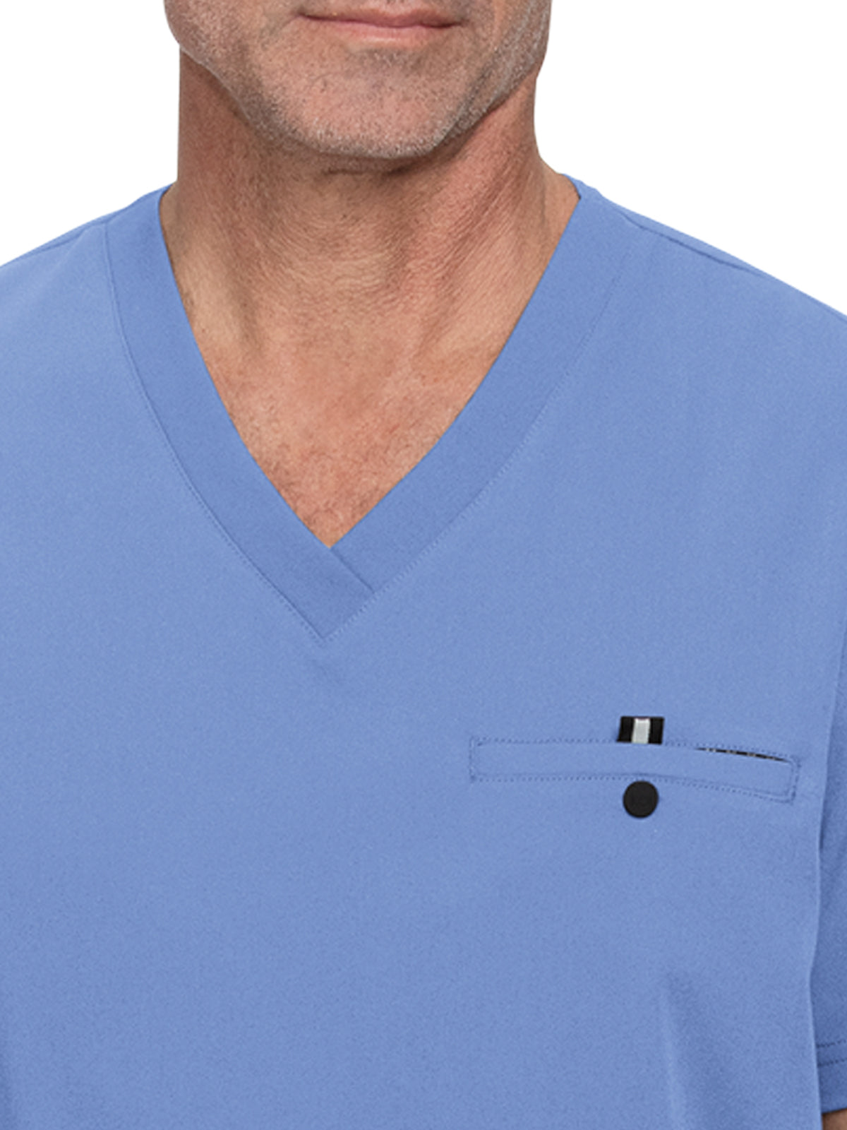 Men's 1-Pocket Tuck-In On Call Scrub Top - 671 - True Ceil