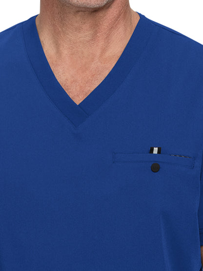 Men's 1-Pocket Tuck-In On Call Scrub Top - 671 - Galaxy