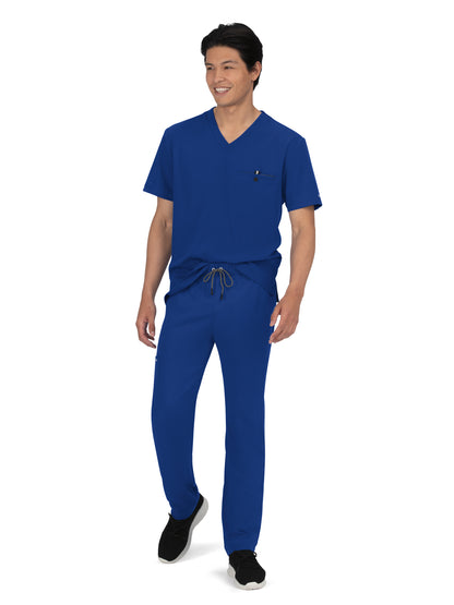 Men's 1-Pocket Tuck-In On Call Scrub Top - 671 - Galaxy