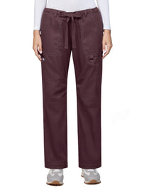 Women's Seven-Pocket Adjustable Drawstring Lindsey Cargo Pant - 701 - Cognac