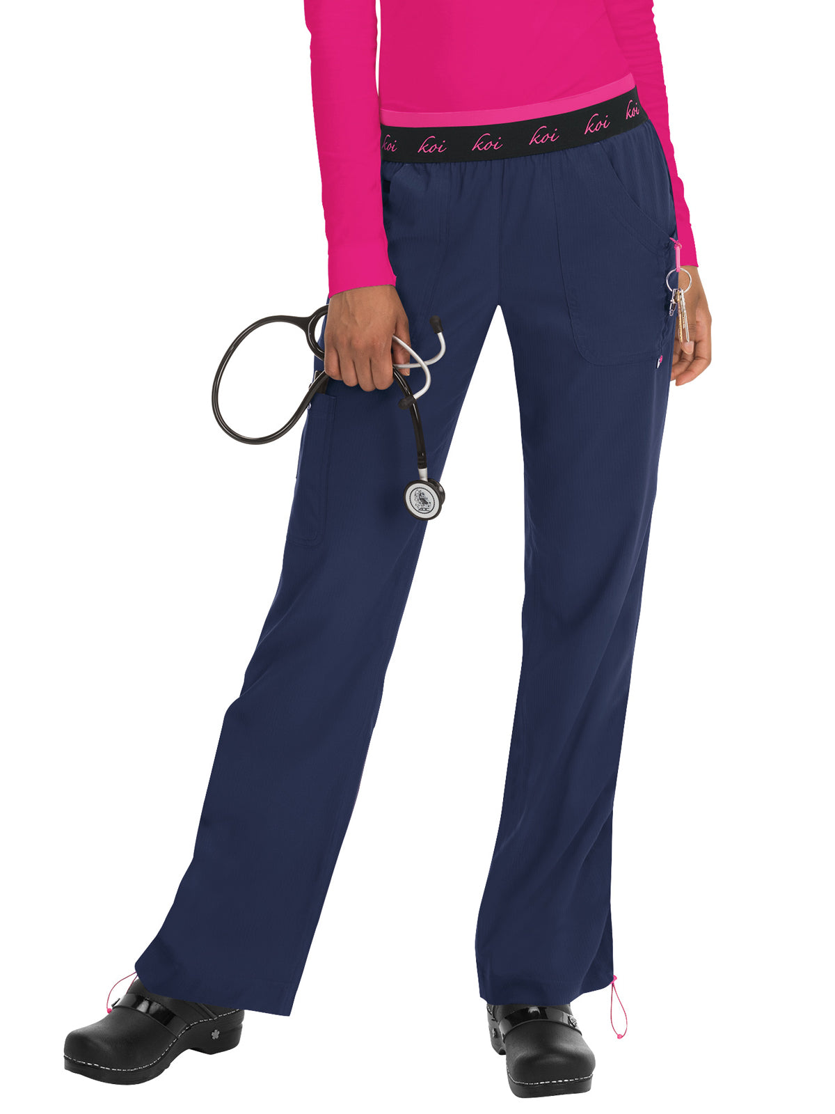 Women's Five-Pocket Stretch Yoga-Style Spirit Pant - 720 - Navy