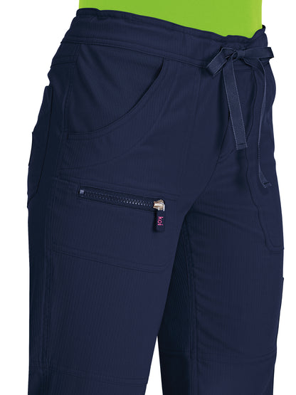 Women's 6-Pocket Stretch Peace Scrub Pant - 721 - Navy