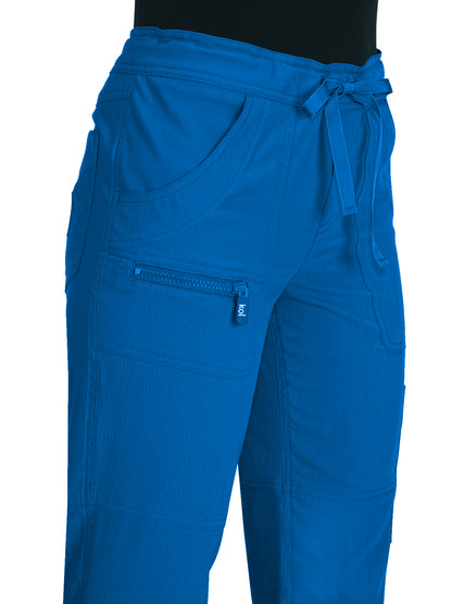 Women's 6-Pocket Stretch Peace Scrub Pant - 721 - Royal Blue