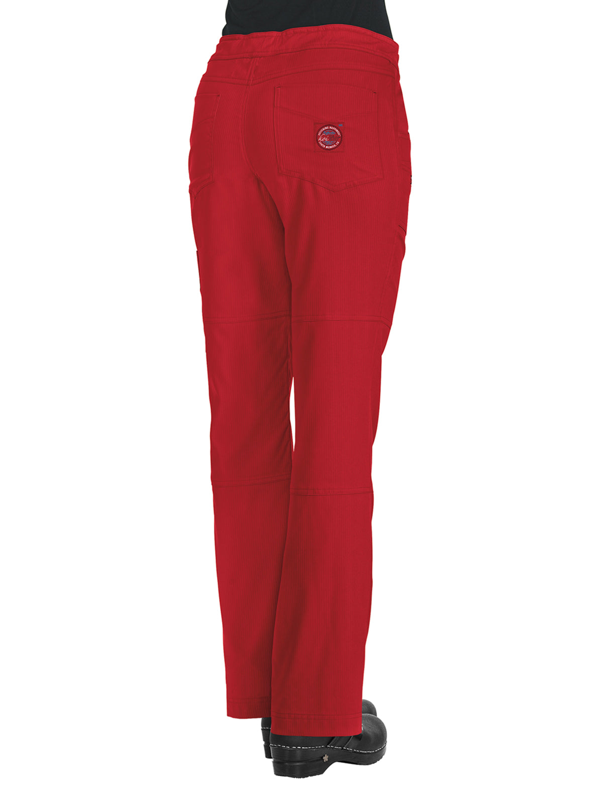 Women's 6-Pocket Stretch Peace Scrub Pant - 721 - Ruby