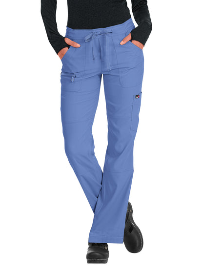 Women's 6-Pocket Stretch Peace Scrub Pant - 721 - True Ceil