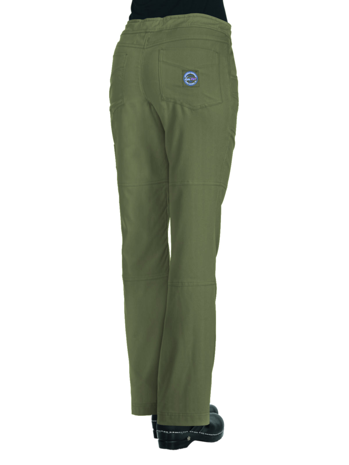 Women's 6-Pocket Stretch Peace Scrub Pant - 721 - Olive Green